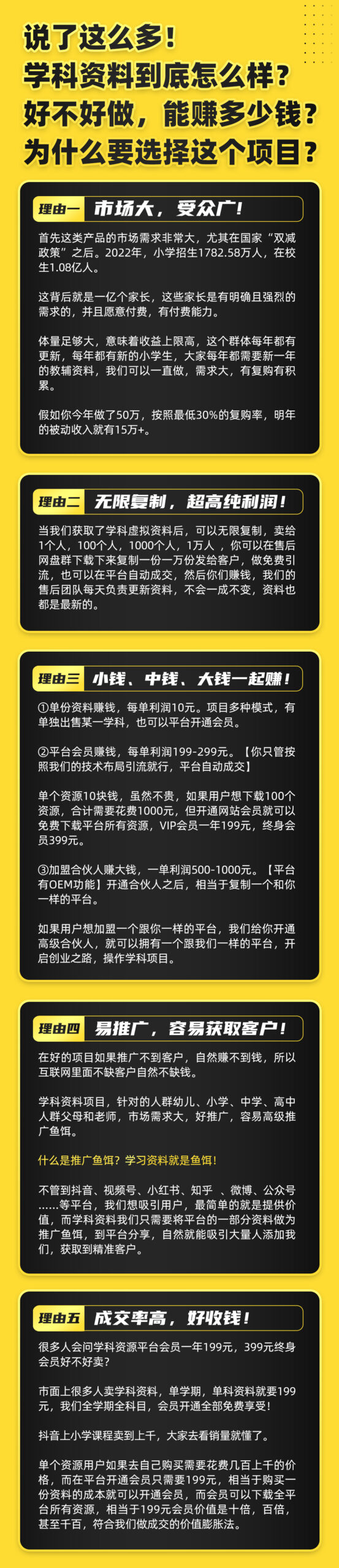 图片[3]-2023最新k12学科资料变现项目：一单299双平台操作 年入50w(资料+软件+教程)-无双资源网