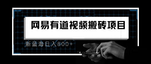 【百度网盘】8月有道词典最新蓝海项目，视频搬运日入800+-无双资源网