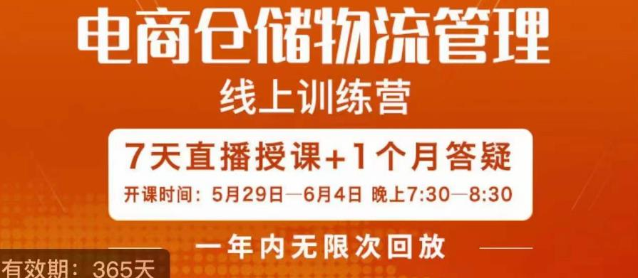 【百度网盘】电商仓储物流管理学习班，电商仓储物流是你做大做强的坚强后盾-无双资源网