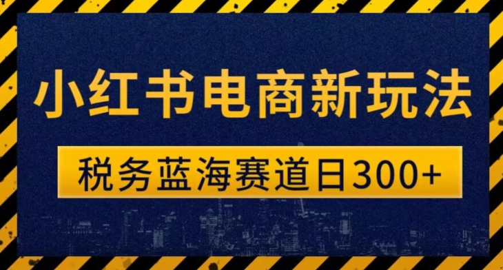 【百度网盘】税务师小红书电商新玩法，知识撸金稳定300+-无双资源网