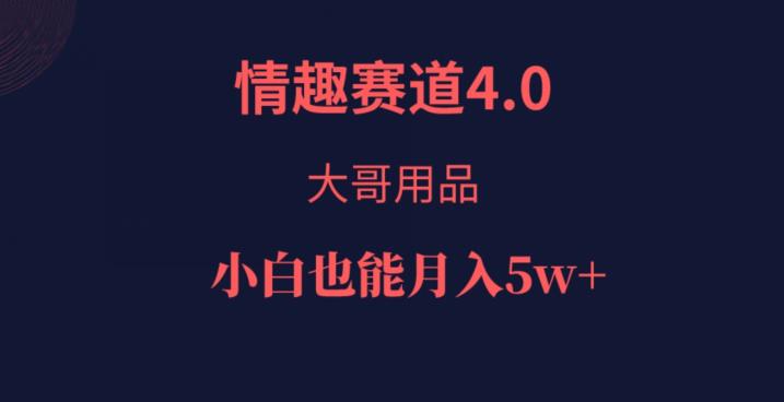 【百度网盘】情趣赛道4.0，大哥用品，小白也能月入5w-无双资源网