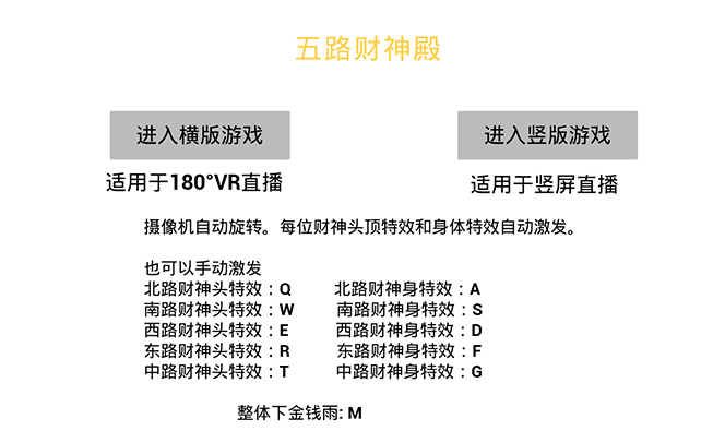 图片[1]-【百度网盘】VR全景模式五路财神无人直播玩法，抖音目前最火玩法独家制作【吸金又吸睛】-无双资源网