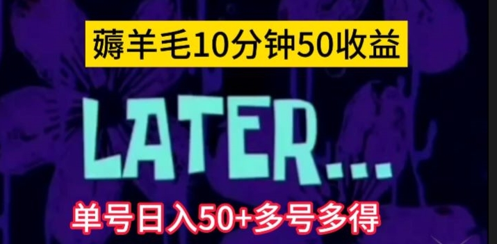 【百度网盘】美团薅羊毛玩法，单号日入50+多号多得【仅揭秘】-无双资源网