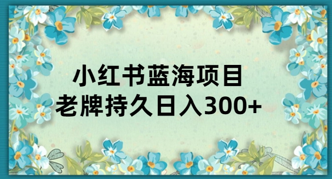 【百度网盘】小红书老牌项目，新手小白值得操作，日入300+-无双资源网