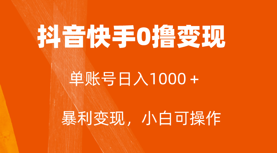 全网首发，单账号收益日入1000＋，简单粗暴，保底5元一单，可批量单操作-无双资源网