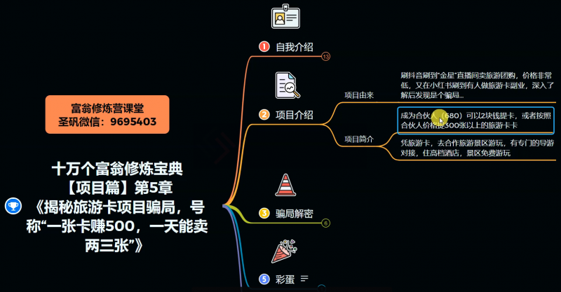 图片[2]-十万个富翁修炼宝典之5.揭秘旅游卡项目骗局，号称“一张卡赚500，一天能卖两三张”-无双资源网