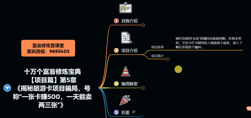 图片[1]-十万个富翁修炼宝典之5.揭秘旅游卡项目骗局，号称“一张卡赚500，一天能卖两三张”-无双资源网