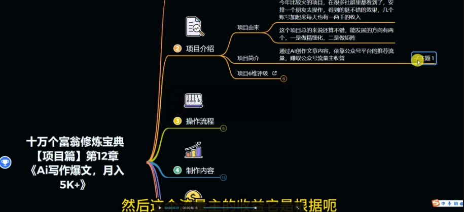 图片[2]-十万个富翁修炼宝典之12.AI写作爆文，月入5k+-无双资源网