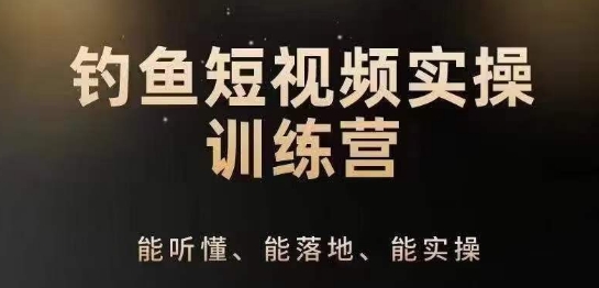 0基础学习钓鱼短视频系统运营实操技巧，钓鱼再到系统性讲解定位ip策划技巧-无双资源网