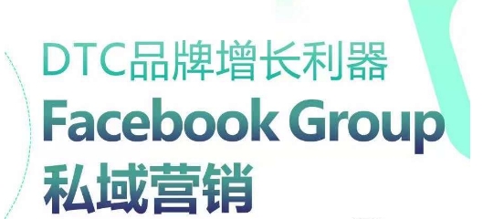 DTC品牌增长利器：Facebook Group私域营销策略-无双资源网