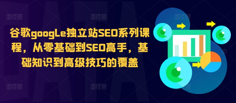 谷歌google独立站SEO系列课程，从零基础到SEO高手，基础知识到高级技巧的覆盖-无双资源网