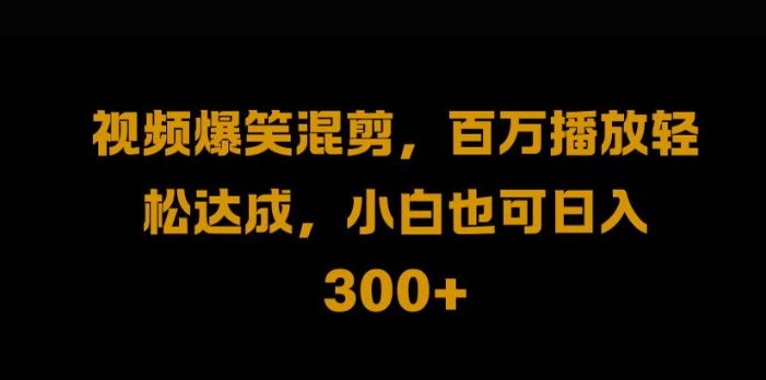 视频号零门槛，爆火视频搬运后二次剪辑，轻松达成日入1k【揭秘】-无双资源网